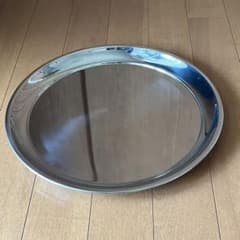 ステンレス　トレー　丸盆のサムネイル
