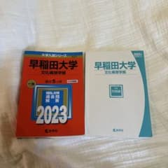 早稲田大学(文化構想学部)2023年赤本のサムネイル