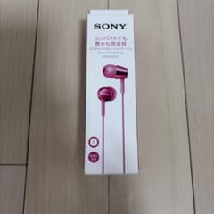 [Unused] SONY Stereo Headphones MDR-EX155 Pink