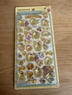正規品　ポムポムプリン ボンボンドロップシールのサムネイル