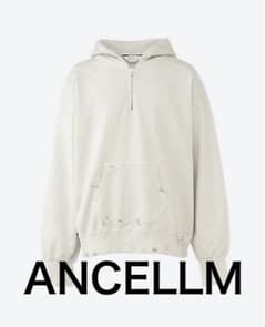 ANCELLM HALE ZIP HOODIE 25AW ANC-CT117 - メルカリ