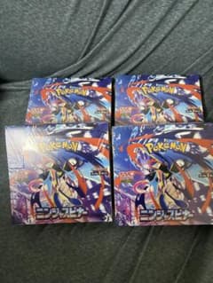 【早いもの勝ち】ポケカ ニンジャスピナー 4BOX 新品未開封 シュリンク付きのサムネイル