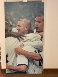 日韓W杯イングランド代表　D.ベッカム超特大写真記念パネル180cm×94cm 日韓W杯イングランド代表 D.ベッカム超特大写真記念パネル180cm×94cm