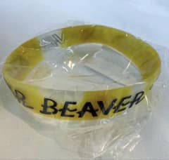 SUPER BEAVER 大阪限定 ロゴラバーバンド イエロー - 2
