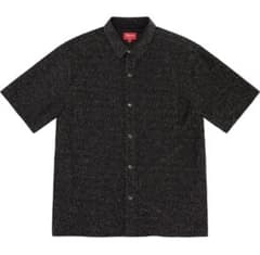 Supreme Lurex S/S Shirt "Black"のサムネイル