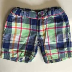 RalphLaurenチェックハーフパンツ 2Tのサムネイル