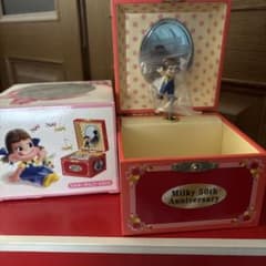 不二家 ペコちゃん 50th ミルキー オルゴール BOX FUJIYA - メルカリ