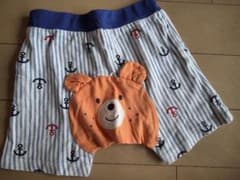 핫 비스킷 베이비 바지 90cm 곰 마린 HOT BISCUITS