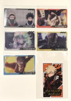 僕のヒーローアカデミア カードセット【ヒーロー組】のサムネイル