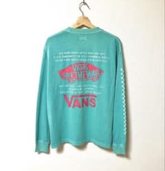 VANS バックプリント Say Something ロンT グリーン - メルカリ