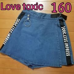 ラブトキ　スカパン　160 デニム　ショートパンツ　スカートのサムネイル