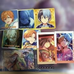 プロセカまとめ売り ウエハース カード ステッカー 青柳冬弥 東雲絵名 東雲彰人のサムネイル