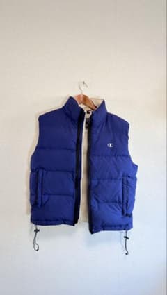 Champion 中綿ベスト ネイビーのサムネイル