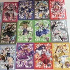 東方Project 百均トレーディングカードまとめ売りのサムネイル