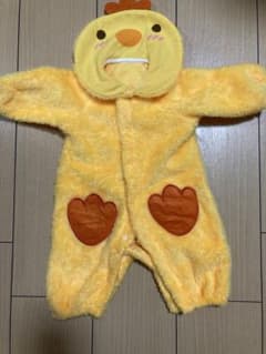 ひよこ　黄色　ヒヨコ　ロンパース　60 70 ベビーのサムネイル