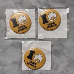 TREASURE ジョンファン カプセルトイ 缶バッジ はぴだんぶいのサムネイル