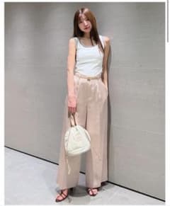 【美品】snidel サテンワイドパンツのサムネイル