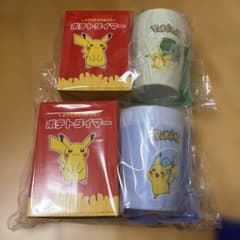マクドナルド ポケモン とびだすピカチュウ ポテトタイマー グラス3点セット×2のサムネイル