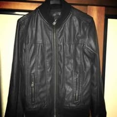 BEAMS ライダースジャケット。 フェイクレザーのサムネイル