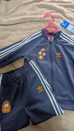 adidas ジャージセット 100cm ネイビーのサムネイル