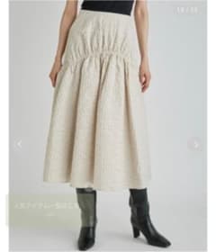 ☆専用☆     Mila owenのジャガードミディスカートのサムネイル