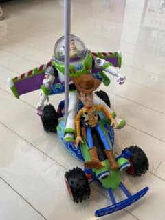 トイストーリー ラジコン バズ ウッディ RCカー 動作品 レア