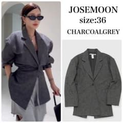 WAIST CONSCIOUS HERRINGBONE JACKET - メルカリ