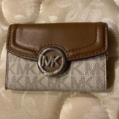 MICHAEL KORS キーケース ブラウン/ベージュのサムネイル
