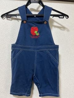 はらぺこあおむし オーバーオール ネイビー ベビー服 サイズ90 サロペットのサムネイル