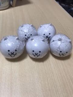 にゃんこ大戦争　ガチャガチャ　ネコノトリ5点セットのサムネイル