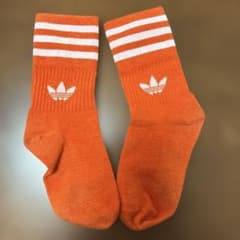 アディダス オレンジ ストライプ ソックスのサムネイル