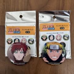 NARUTO 질풍전 랜덤 캔 배지 2개 세트