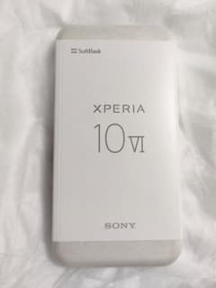 未使用品 Xperia 10 VI softbank版 ブラックのサムネイル