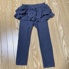 UNIQLO デニムフリルレギパンのサムネイル