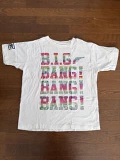BIGBANG B.I.G. BANG! プリントTシャツ ホワイト - メルカリ