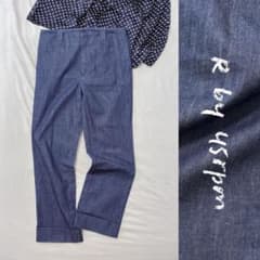 美品 R by 45rpm 45R 藍染め インディゴ パンツ 日本製 サイズ3 - メルカリ
