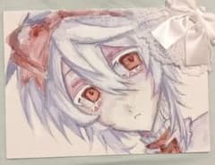 オリジナル 手描きイラスト キャンバスパネル 原画のサムネイル