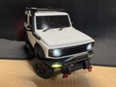 京商　ミニッツ4x4 LEDライト付 サーフからジムニーへ変更 Amazon.co.jp: 京商xマルクコラボ ミニッツ4x4レディセット スズキ ホビーラジコン