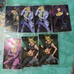 ジョジョの奇妙な冒険 ウエハースカード 7枚