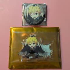 鬼滅の刃 ufotable ハロウィン アクリルスタンド 和紙缶バッジ 我妻善逸
