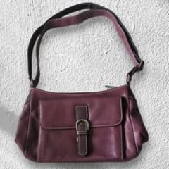 00’s Vintage ショルダーバック レザー フェアリーグランジ Y2K 00's Vintage レザーショルダーバック フェアリーグランジ Y2K - メルカリ
