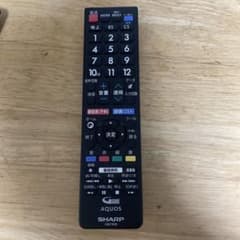 SHARP AQUOS テレビ用リモコン GB278SBのサムネイル