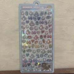 正規品　ボンボンドロップシール　オリジナル　ミニ　にじいろボンボン　うさぎ　携帯