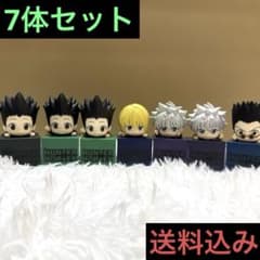 9/20迄【大人気】　HUNTER×HUNTER ひっかけフィギュア 7体セット
