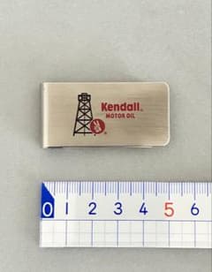 Kendall MOTOR OIL マネークリップ / シルバー色ZIPPOのサムネイル