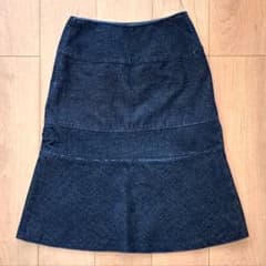 OZOC オゾック デニムフレアスカート マーメイドスカート 36 S ワールド