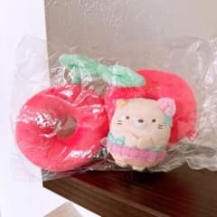 펜펜 과일 휴가 한정 복숭아 복숭아 고양이 테노리 인형 세트