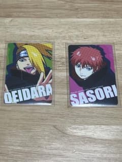 NARUTO ナルト　カードグミ　デイダラ　サソリのサムネイル
