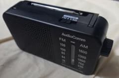 AudioComm AM/FMポータブルラジオ RAD-T205Sアダプター付きのサムネイル