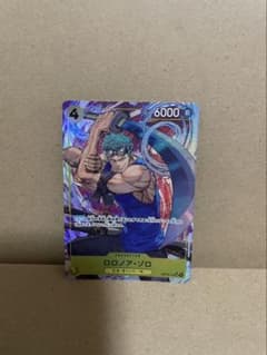ロロノア・ゾロ　SR パラレル　神の島の冒険のサムネイル